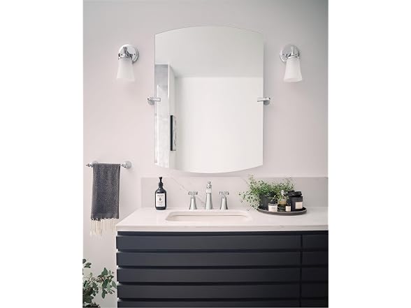 Moen Flara Chrome Two-Handle Adjustable Cross Handle Faucet
