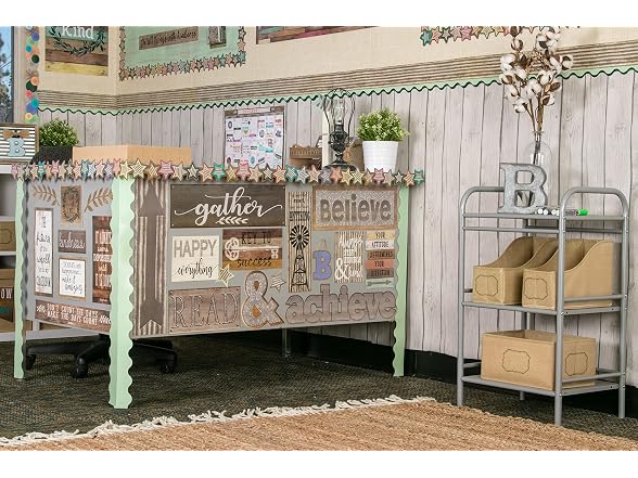 Teacher Created Resources Mint Green Scalloped Border Trim