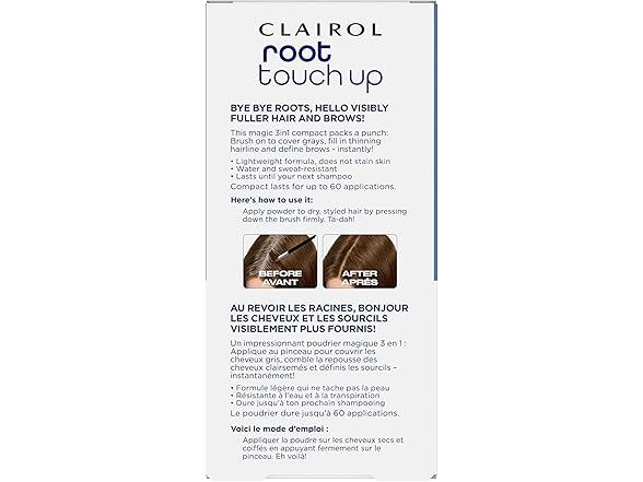 Clairol Root Touch Up Powder Medium Brown