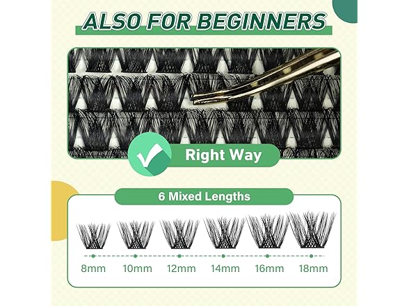 KEYYOU DIY Lash Extension Kit