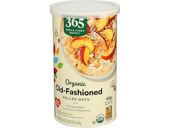 365 by Whole Foods Market, Organic Old Fashioned Oats