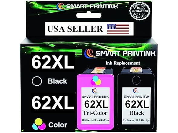 Smart Printink 62XL HP Ink Set