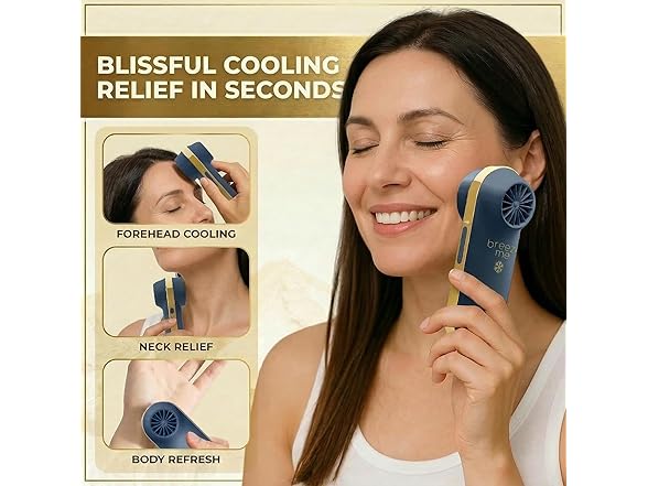 Breeze Me Hot Flashes Instant Cooling Device