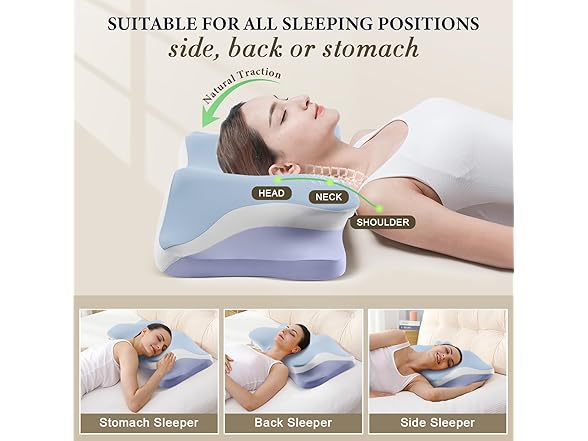 Silkena Cervical Neck Pillow