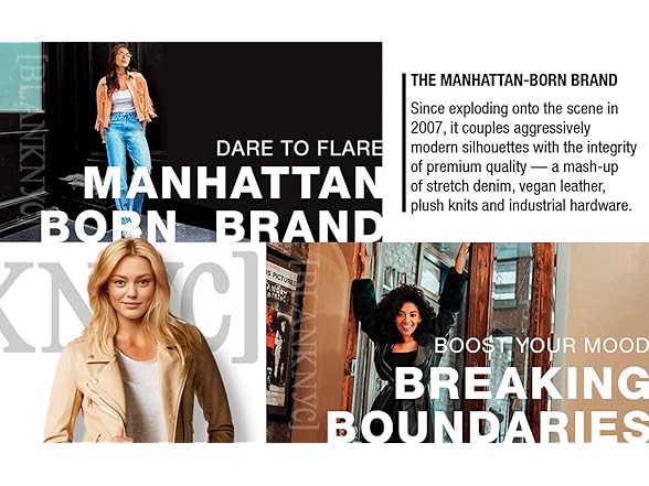 BLANKNYC Womens Relaxed Straight Leg Denim Jeans (26)