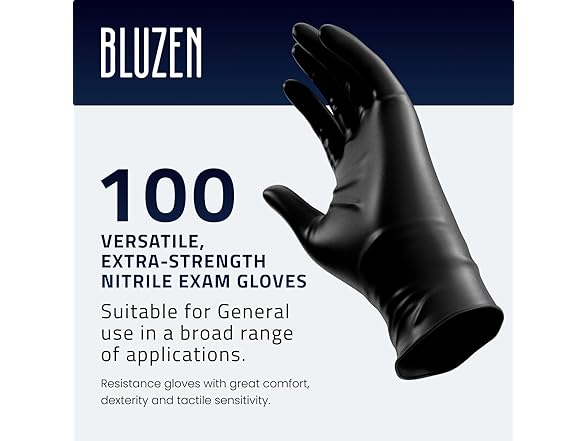 BLUZEN Black Extra Strength Disposable