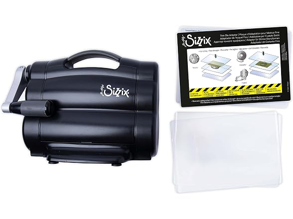 Sizzix Big Shot Foldaway by Tim Holtz (6"), Black