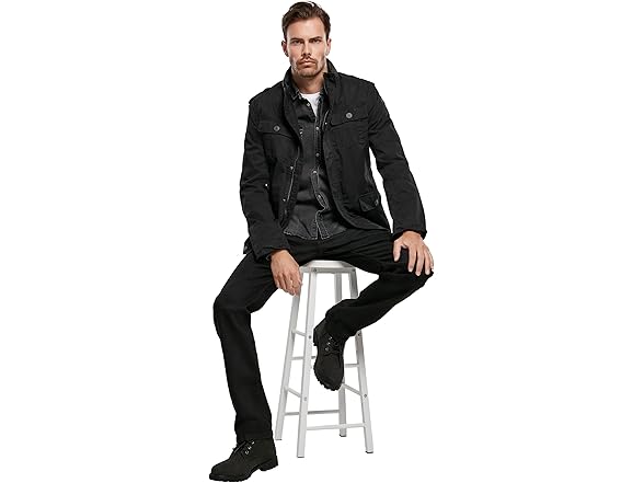 Brandit Britannia Jacket Black Size XL