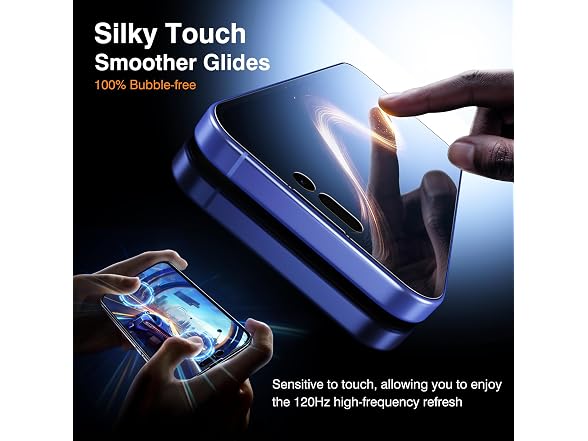 EZ-GLAZ iPhone 16 Plus Screen Protector 4+2 Pack
