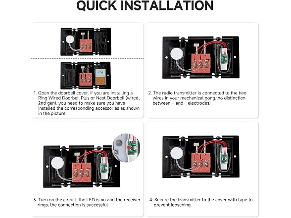 Satisure Doorbell Chime for Google Nest - Gallery 6