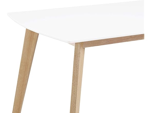 Walker Edison Mid Century Modern Wood Table