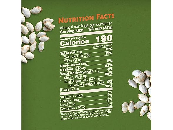 BIGS Pumpkin Seeds, Simply Salted Homestyle 5 oz