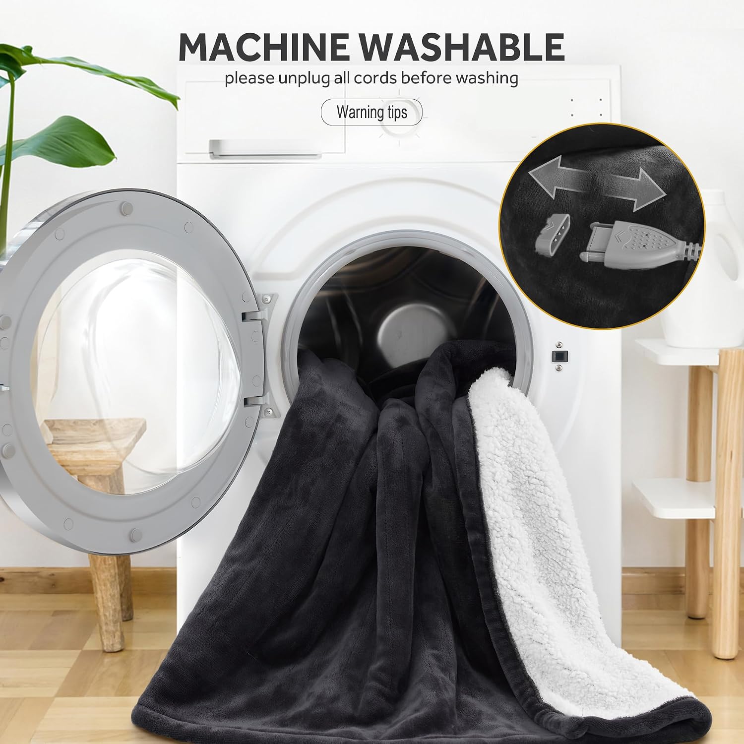 Warmrest Heated Electric Blanket Twin - Gallery 14