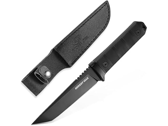 MOSSY OAK 10" Fixed Blade Knife w/Sheath