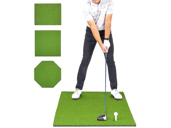 GoSports Golf Hitting Mat PRO 5x3 ft 5 mm