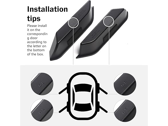 Door Handle Organizer Ford Bronco 4Pcs