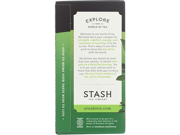 Stash Premium Green Tea, 20 Tea Bags