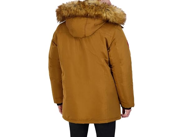 Canada Weather Gear Men (L) Parka Coat