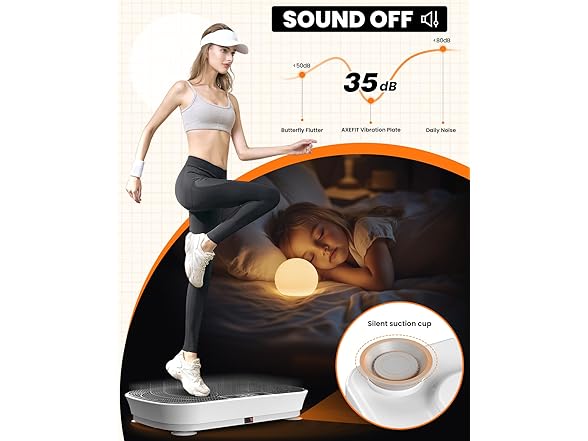 AXEFIT BC085525060010 Vibration Plate (Open Box)