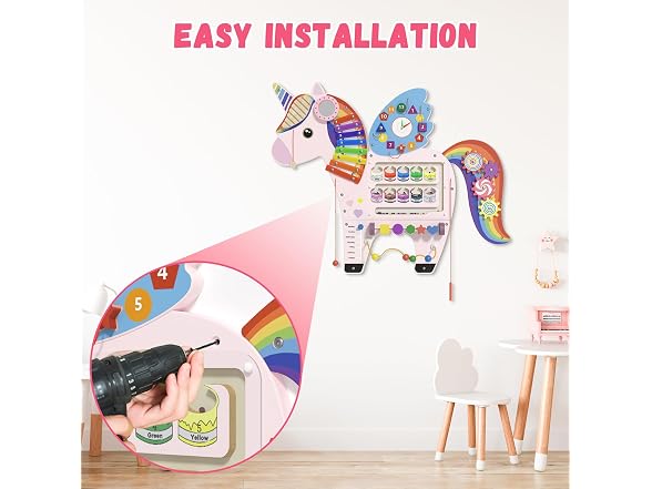 Unicorn Sensory Wall Panel