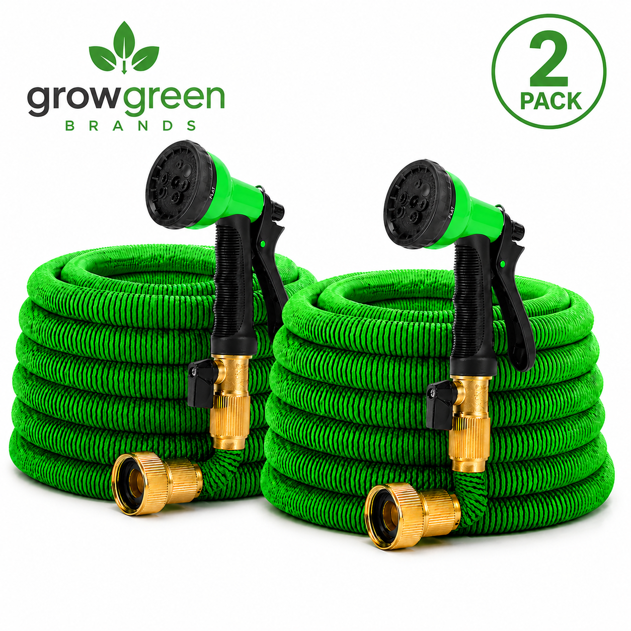 50ft Expandable Garden Hose 2-Pack - Gallery 4