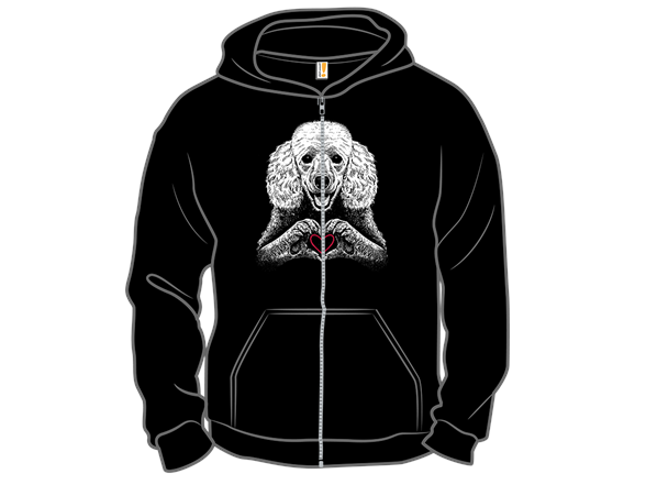 Poodle Heartmark