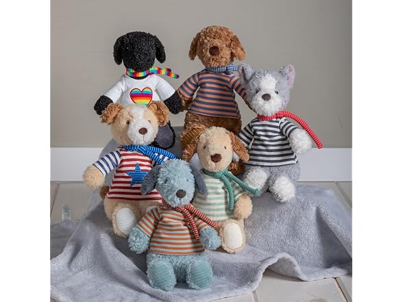 Mary Meyer Plush Soft Toy, 12-Inches, Cabot Tails Dog