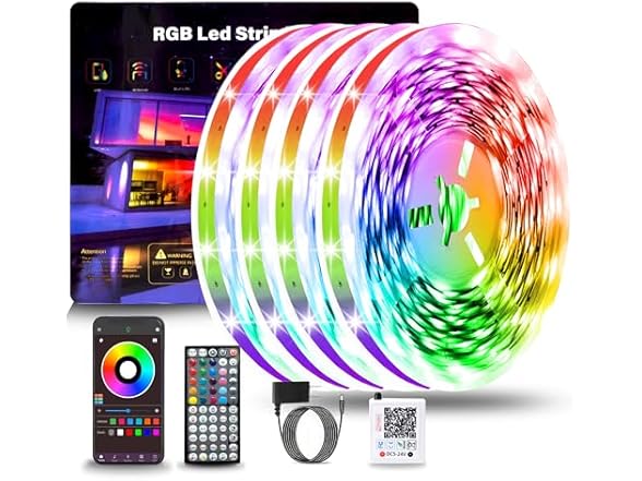 NBBUFF Led Lights for Bedroom 400FT