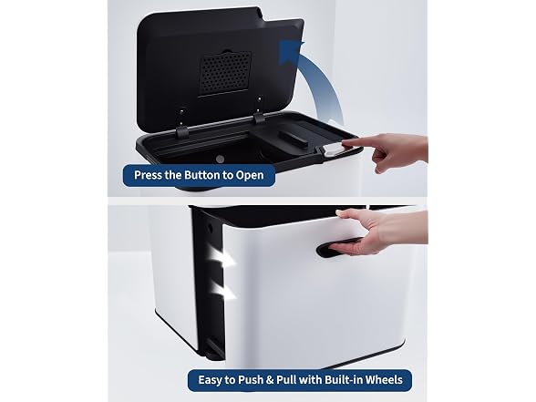 OUTLANE 16 Gal Dual Compost Bin