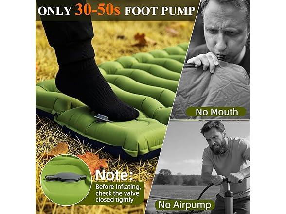 Jnconser Inflatable Sleeping Pad