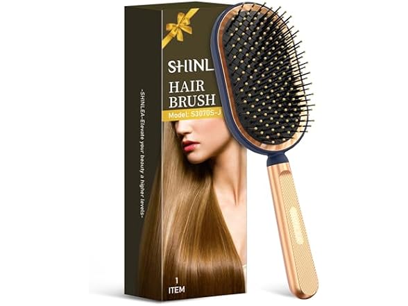 SHINLEA Large Paddle Brush, Hair Brush