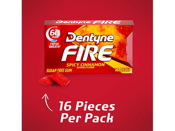 Dentyne Fire Spicy Cinnamon