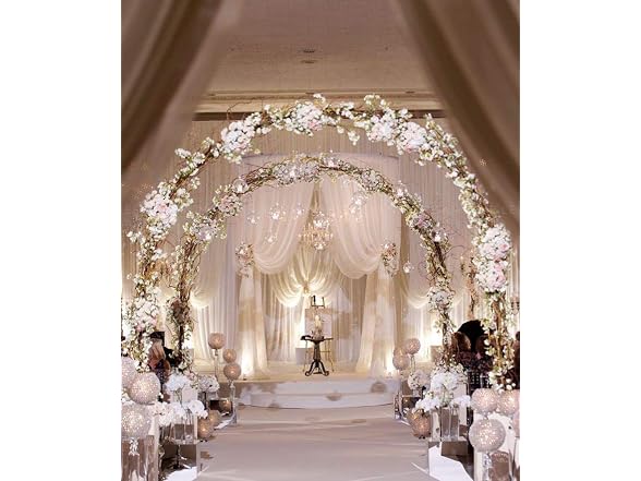 DJBM 59’’ Solid Color Sheer Chiffon Fabric