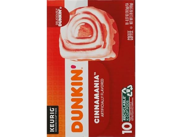 Dunkin' Cinnamon Roll K-Cups, 10ct