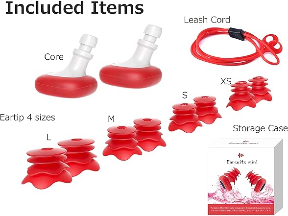 [ EARSUITS Mini ] Waterproof Ear Plugs