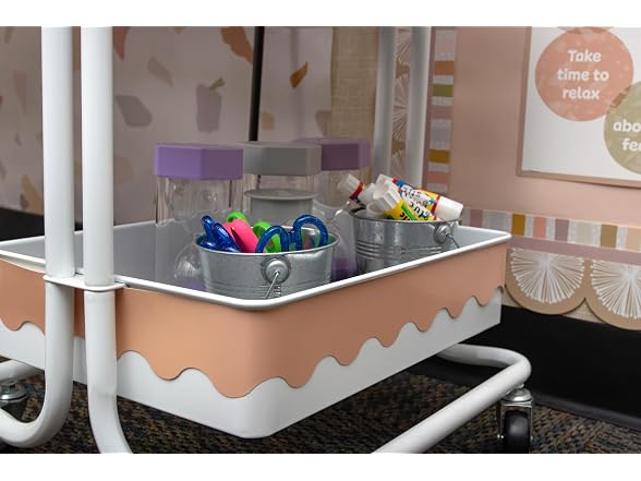 Teacher Created Resources Sedona Sand Scalloped Border