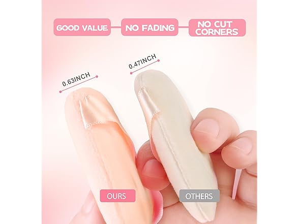 8 Pieces Triangle Powder Puff