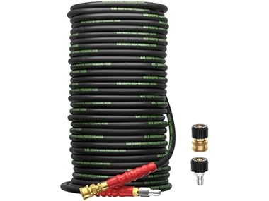 $40.99, Was $74.99, 45% Off! Pressure Washer Hose 4800PSI Choose Size dealfomo