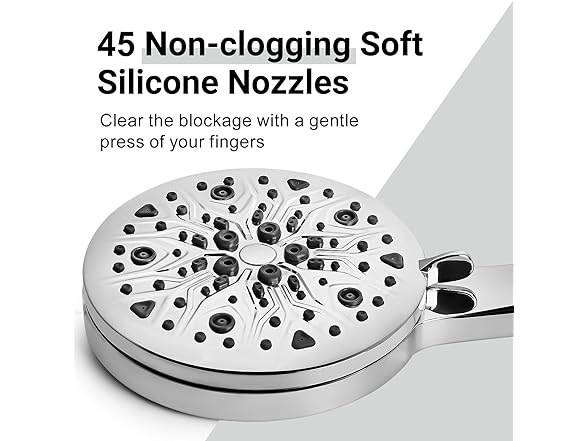 High Pressure Shower Head 8 Settings