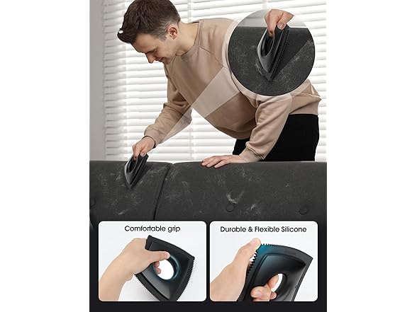 Dog Hair Remover for Car, Pet Hair Removal Tool