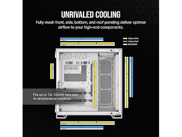 CORSAIR 6500D AIRFLOW Mid-Tower ATX PC Case