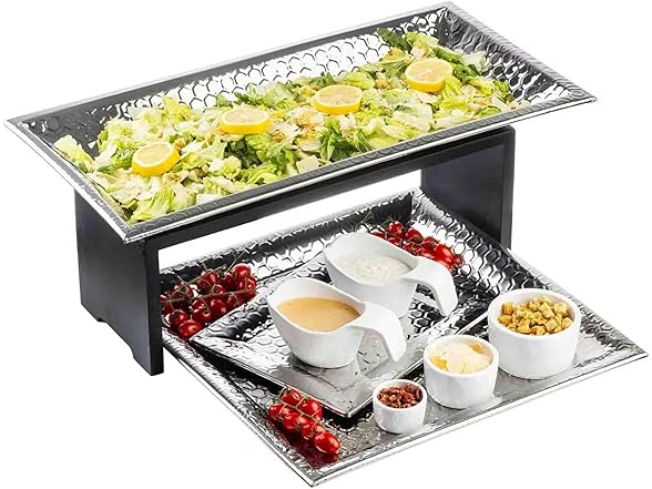 TableCraft 12841 Hive Collection Rectangular Serving Tray