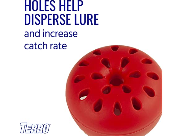 TERRO T2502 Indoor Fruit Fly Trap 642A