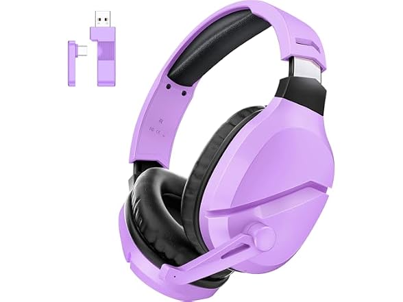 WolfLawS Wireless Gaming Headset with Mic