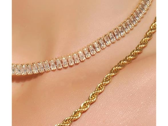 Endlessly 14K Choker Necklace 14" - 16"