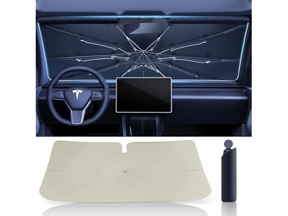 [Upgraded] Car Windshield Sun Shade Umbrella