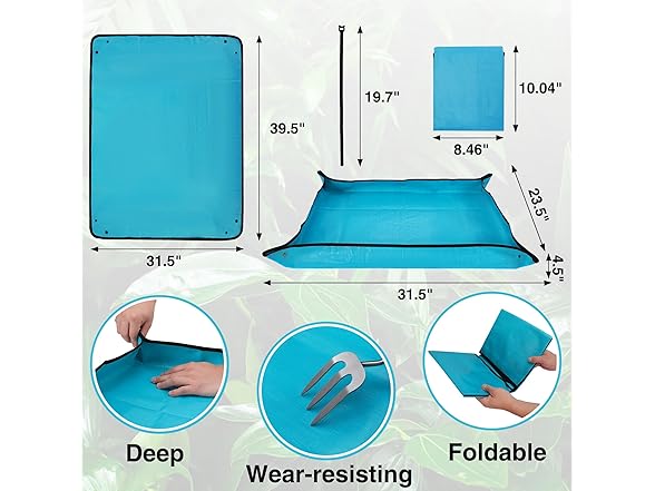WORKPRO Repotting Mat Lake Blue