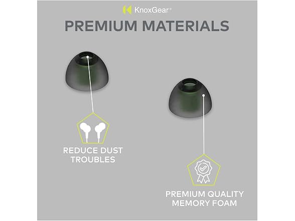 Knox Gear Noise-Canceling Memory Foam