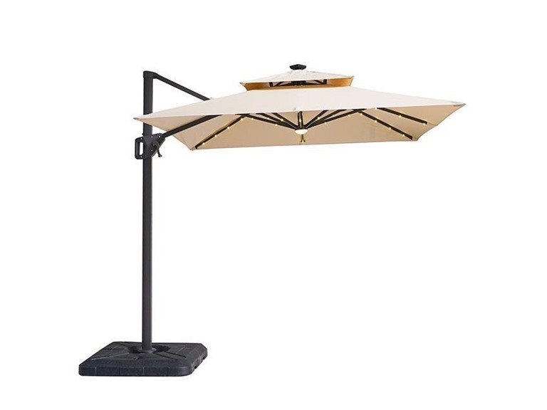 Parrot Uncle LA-A030BG+BASE Large Outdoor Patio Umbrella w