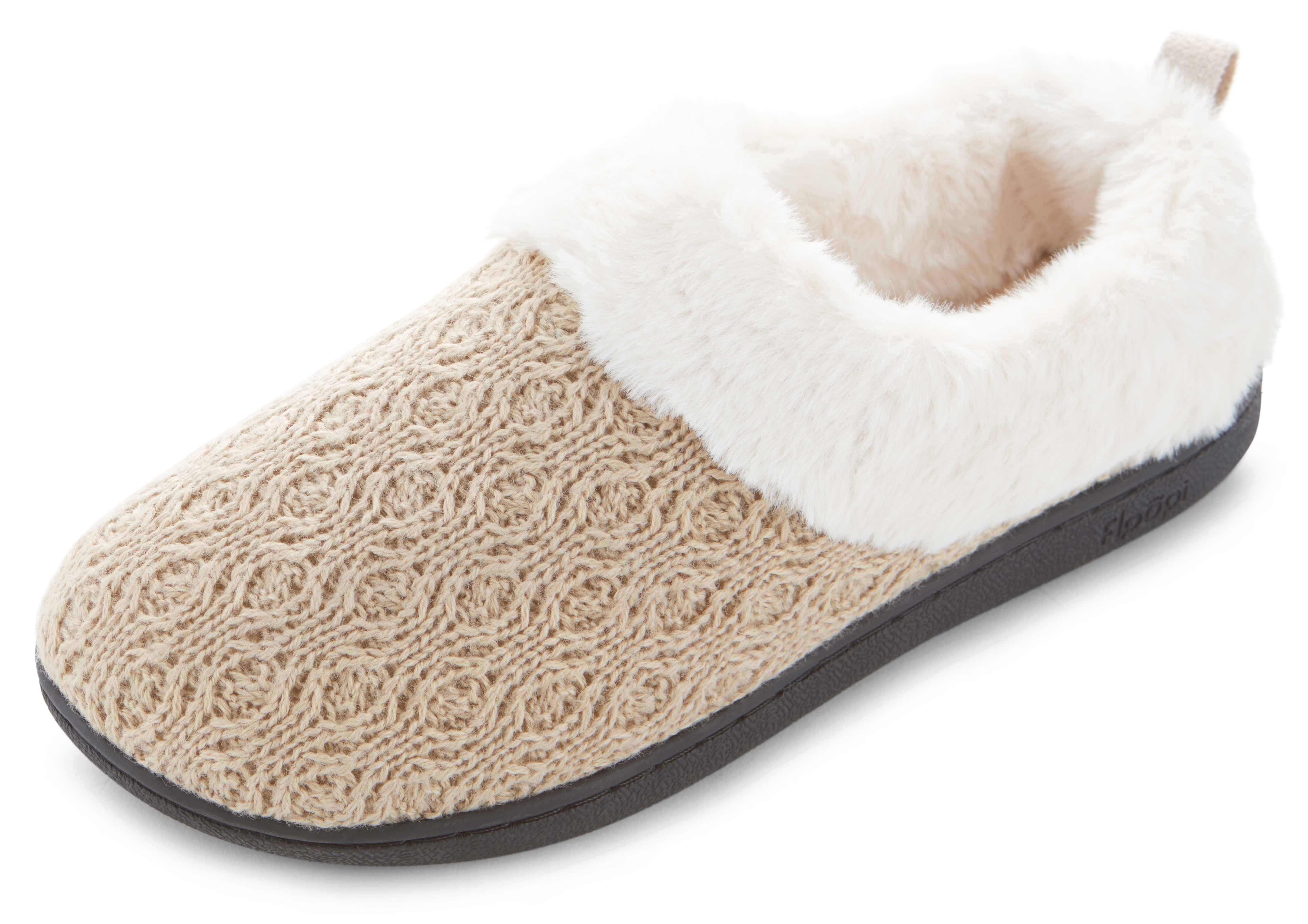 Floopi Womens Ivy Patterned Clog Slipper - Gallery 14